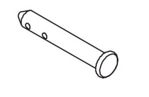 PIN 16X65/86MM, GALV.