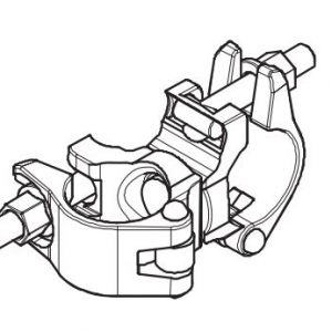SWIVEL COUPLER DK1 48/48 GALV