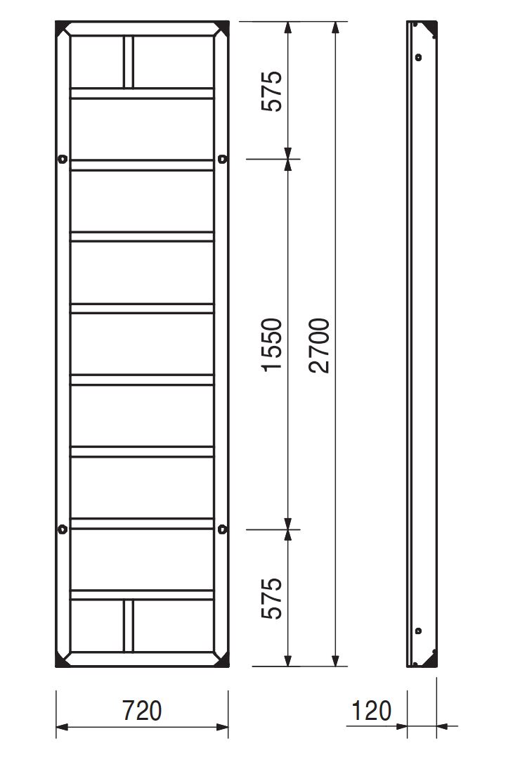 TRIO PANEL TR 270X72 - Image 2