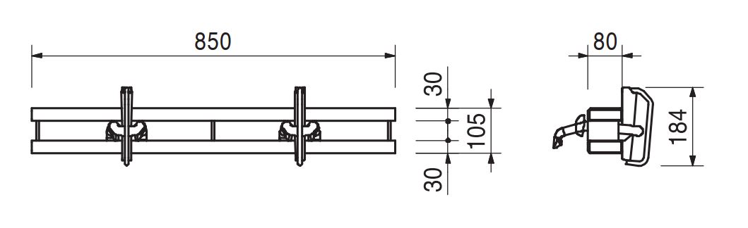 TRIO COMPENSATION WALER TAR85 - Image 2