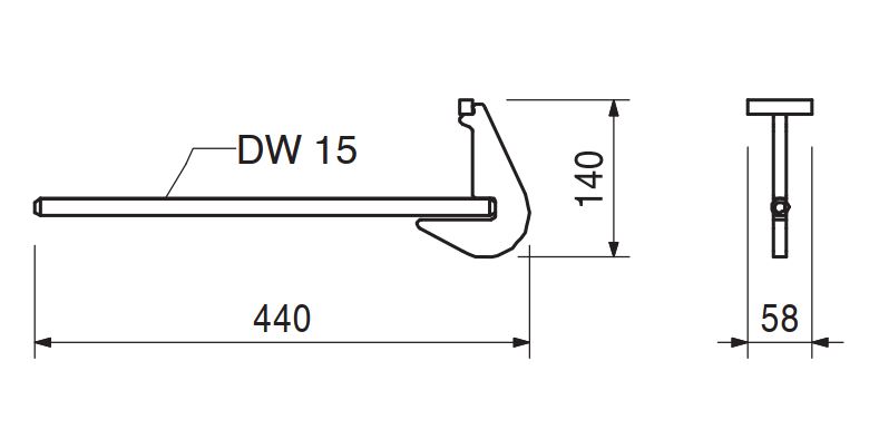 TRIO BULKHEAD TIE TS, GALV. - Image 2