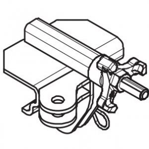 TRIO PROP CONNECTOR-2, GALV.