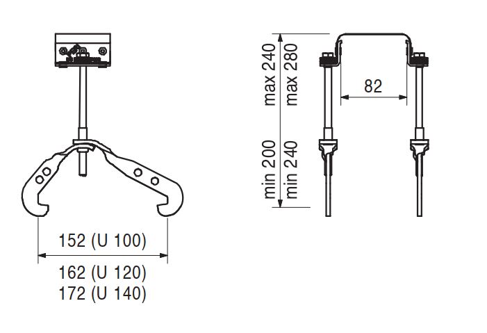 HOOK STRAP UNIVERSAL HBU 24-28 - Image 2