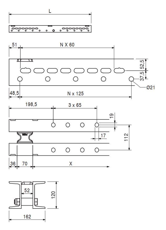STEEL WALER SRU 117 U120 - Image 2