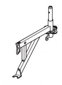 HOP-UP UCM 50 W. SPIGOT, GALV.