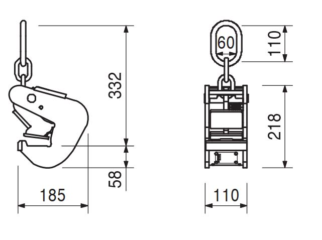 MAXIMO LIFTING HOOK 1.5T - Image 2