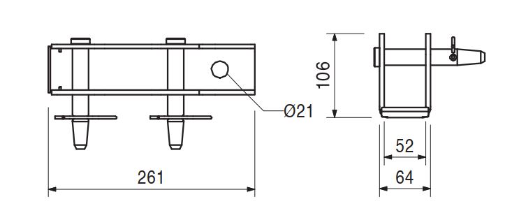 BASE PLATE FOR RS 210-1400 - Image 2