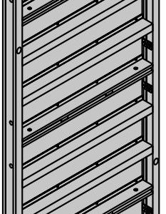 Framax Xlife panel 0.60x1.35m