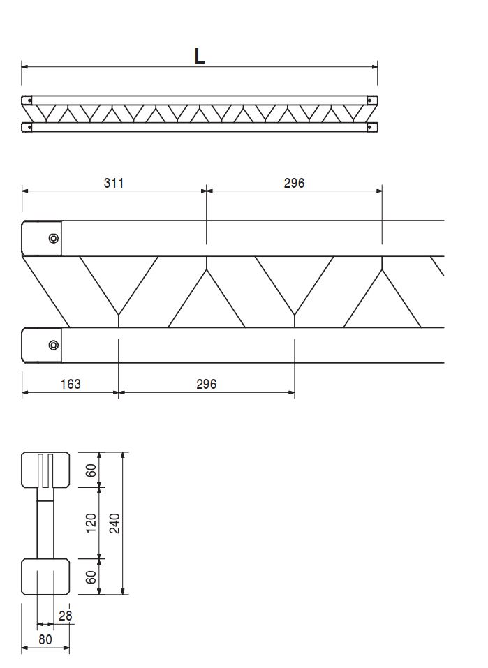 GIRDER GT24 L=1.50M - Image 2
