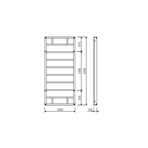 TRIO PANEL TR 270X120 - Image 2