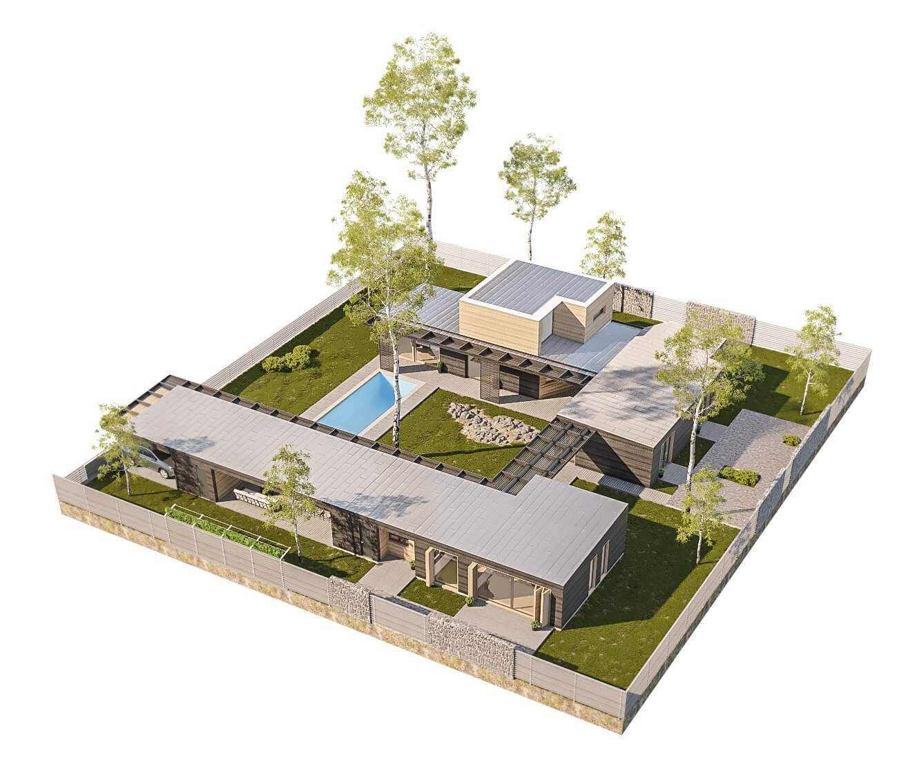 House Kit 260 sqm made of CLT Panels - for pre-order only! - Image 9