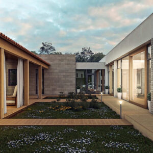 House Kit 263.6 sqm made of CLT Panels - for pre-order only!
