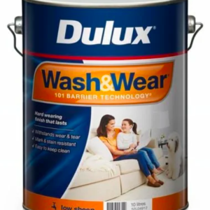 10L Dulux Wash&Wear Interior Low Sheen Paint - Custom Colour (white base)