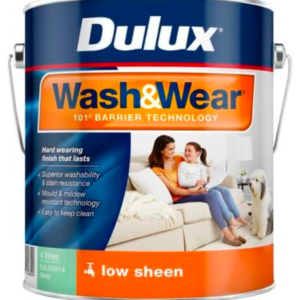 4L Dulux Wash&Wear Interior Low Sheen Paint - Custom Colour (deep base)