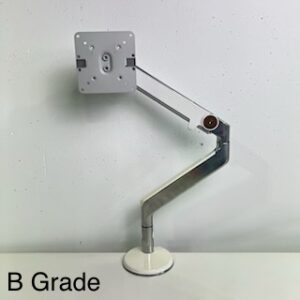 SYSG Human Scale Single Monitor Arm M2 Polished Aluminium - B Grade