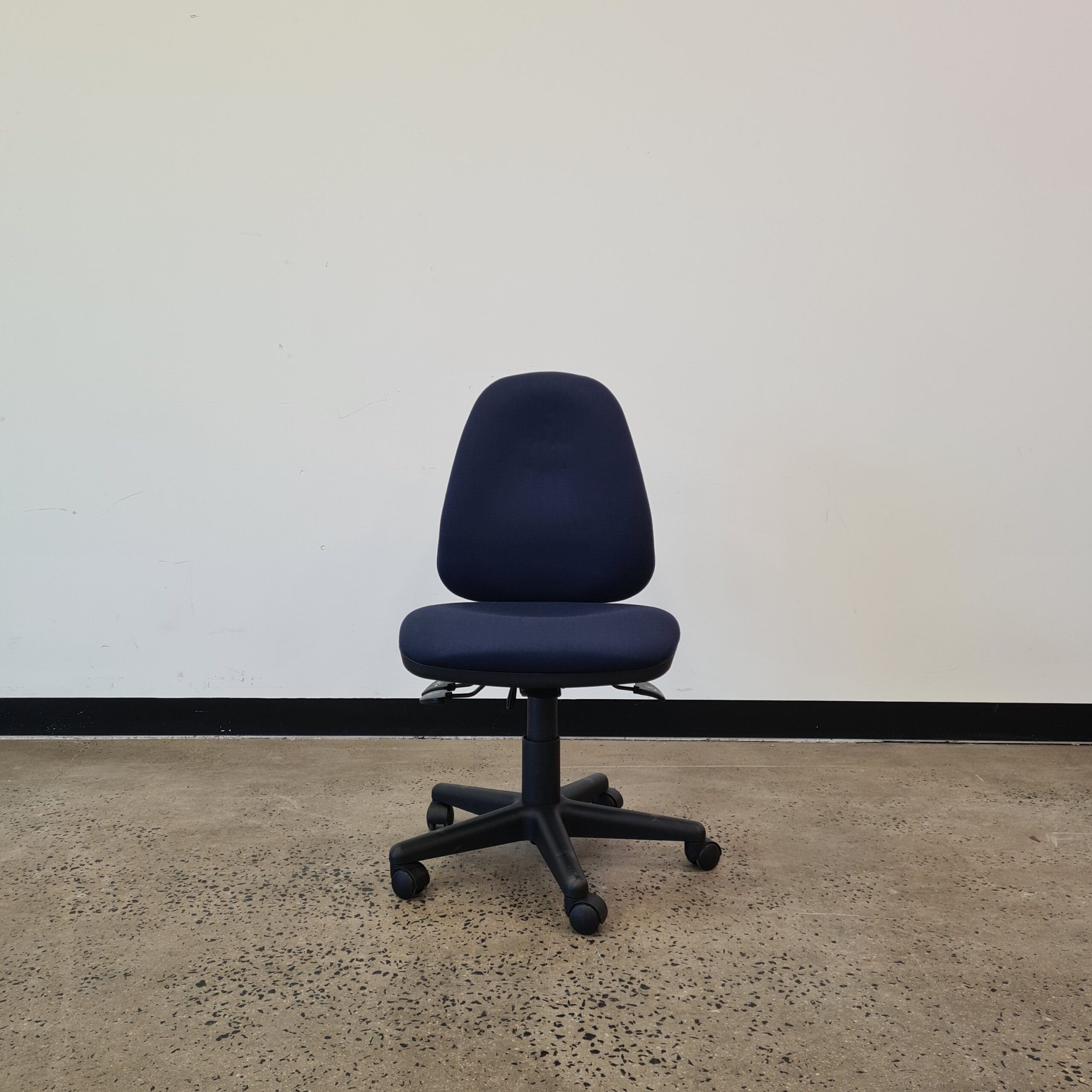 Medium Back Office Task Chair in Navy Blue - Image 3